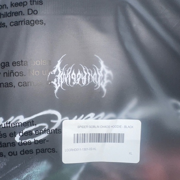 CIVIL REGIME X MARVEL SPIDER-MAN X GREEN GOBLIN “ SPIDER GOBLIN” HOODIE - Picture 6 of 7